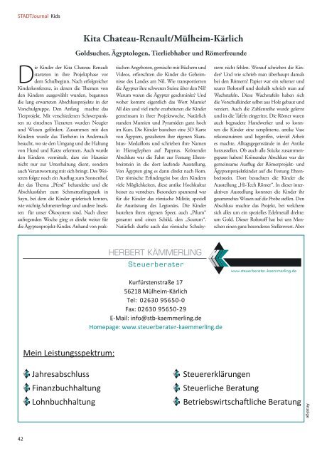 STADTJournal Ausgabe August 2019