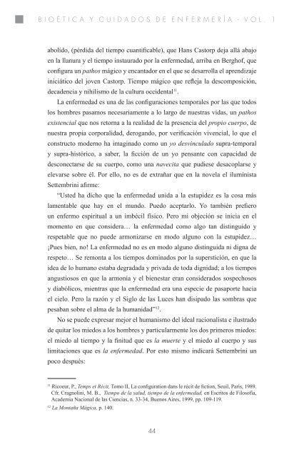 Bioetica y Cuidados de Enfermeria