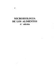 MICROBIOLOGIA DE LOS ALIMENTOS