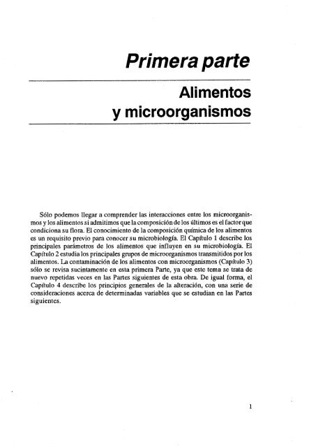 MICROBIOLOGIA DE LOS ALIMENTOS