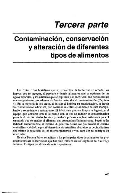 MICROBIOLOGIA DE LOS ALIMENTOS