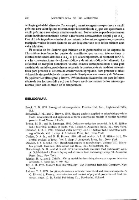 MICROBIOLOGIA DE LOS ALIMENTOS