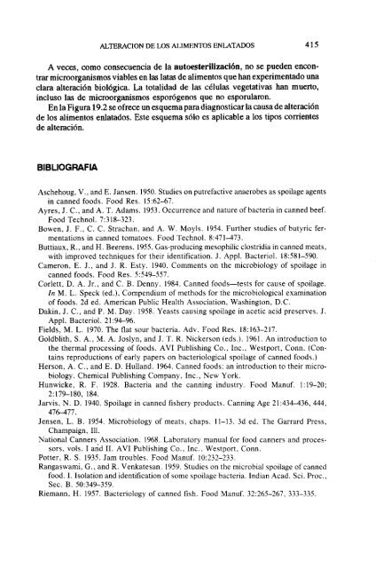 MICROBIOLOGIA DE LOS ALIMENTOS