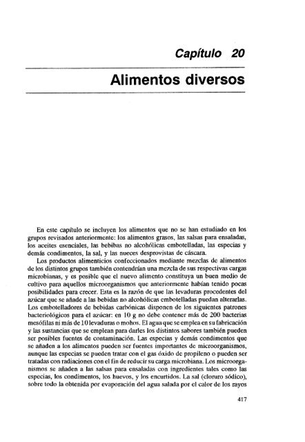 MICROBIOLOGIA DE LOS ALIMENTOS