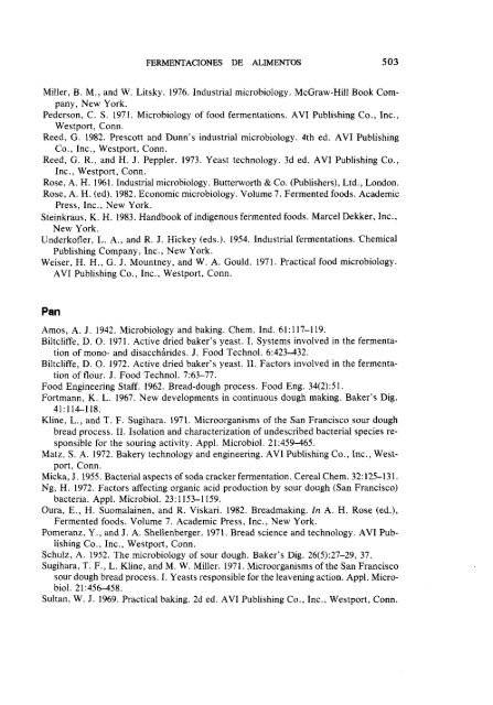 MICROBIOLOGIA DE LOS ALIMENTOS