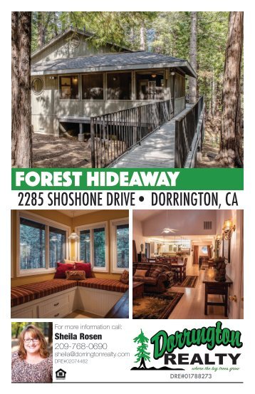 2285 Shoshone Drive, Dorrington, CA