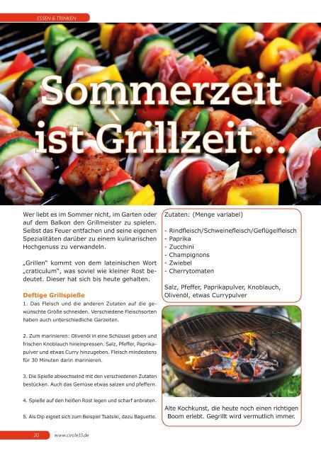 Ausgabe August 2019 Circle 33 Landkreis Schwandorf Journal