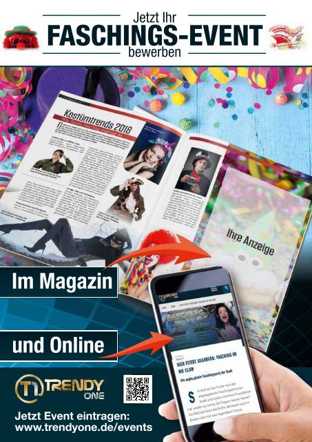 TRENDYone | Das Magazin - Augsburg - Januar 2019