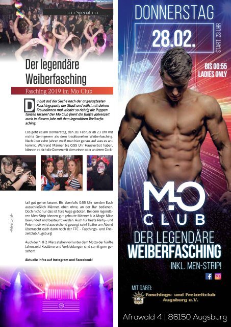 TRENDYone | Das Magazin - Augsburg - Februar 2019