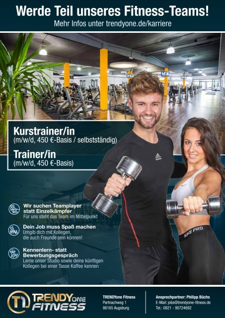 TRENDYone | Das Magazin - Augsburg - März 2019