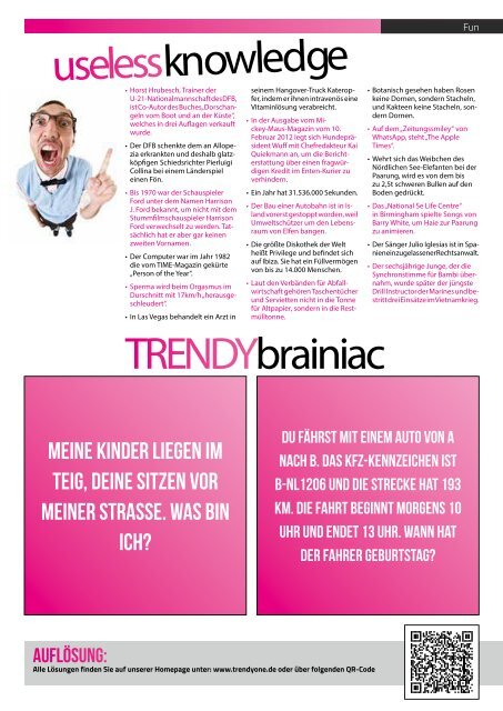TRENDYone | Das Magazin - Augsburg - März 2019