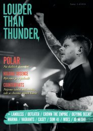 LOUDER THAN THUNDER 3 / 4