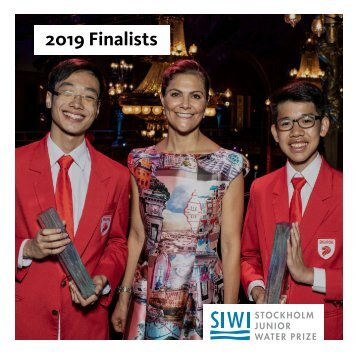 2019 Stockholm Junior Water Prize Finalists