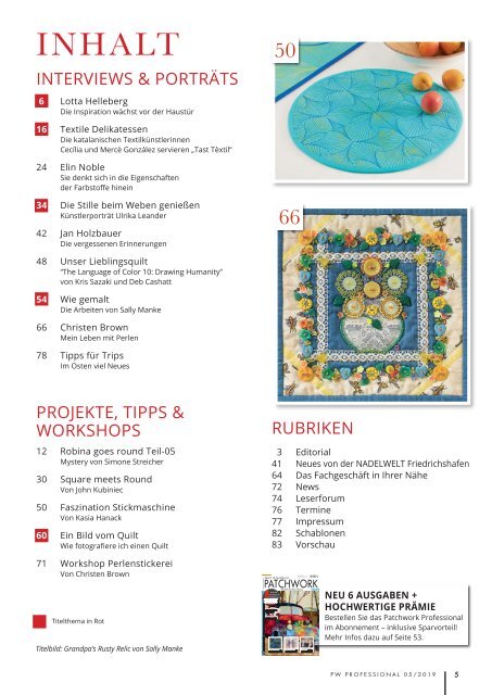 Patchwork Professional 05/2019