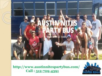 Reliable Charter Bus Service Austin