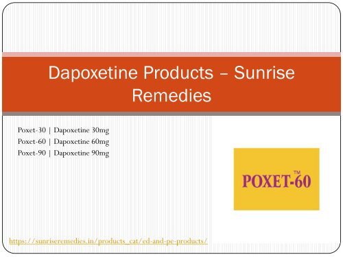 Erectile Dysfunction & Premature Ejaculation Products - Sunrise Remedies