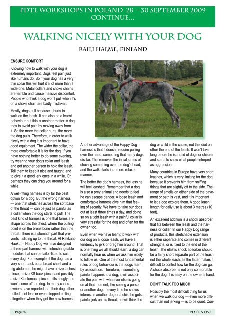 PDTE 2010 June Newsletter