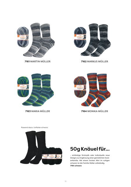 Sockenwolle 2019/20 Katalog myboshi