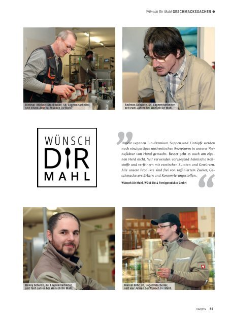 Magazin GARCON - Essen, Trinken, Lebensart Nr. 52