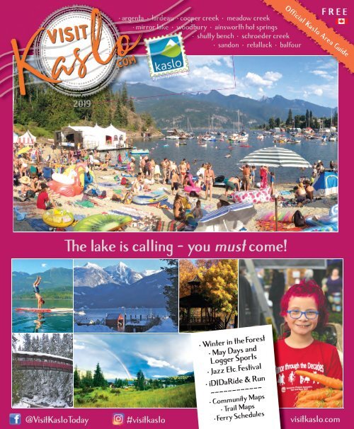 Visit Kaslo | Kaslo Guide 2019