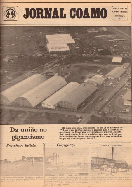 Informativo Coamo - Novembro de 1974