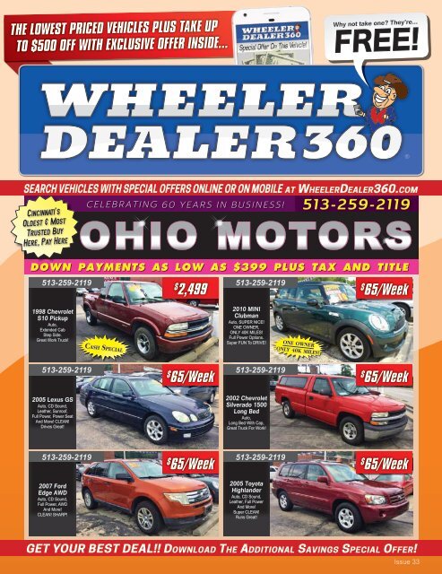 Wheeler Dealer 360 Issue 33, 2019