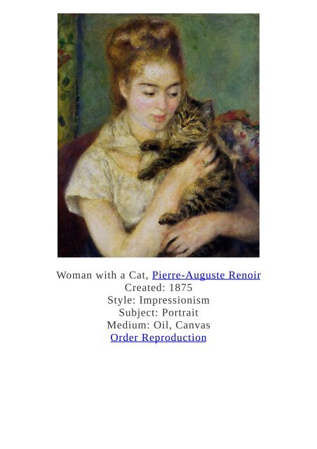 Pierre-Auguste Renoir Paintings for Reproduction - www.paintingz.com