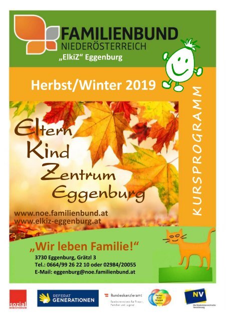 ElkiZ Herbstprogramm 2019