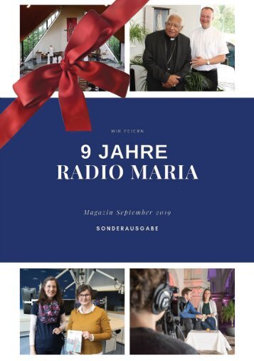 Radio Maria Magazin - September 2019