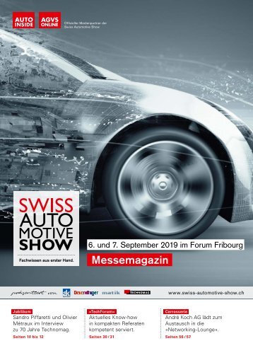 Messemagazin Swiss Automotive Show 2019