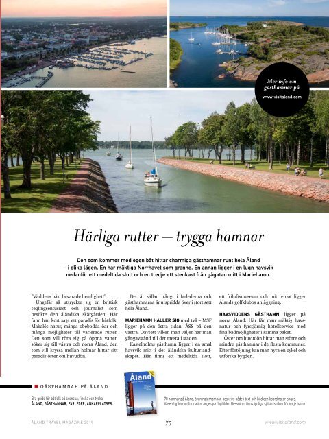 Åland Travel Magazine 2019