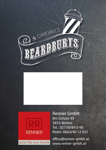 Beardburys Broschüre