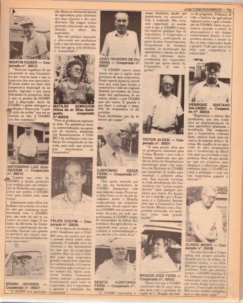 Jornal Coamo - Novembro de 1990