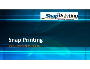 SnapPrinting pdf