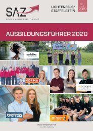 Ausbildungsführer Lichtenfels 2020