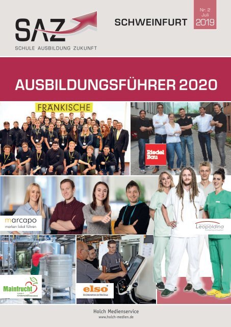Ausbildungsführer Schweinfurt 2020