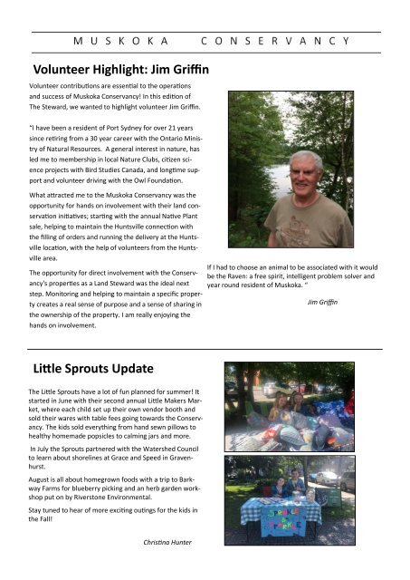 Summer Newsletter 2019