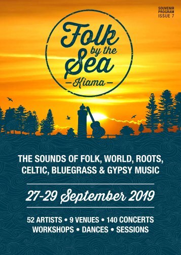 2019 Folk by the Sea Souvenir Program