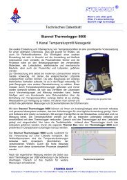 Stannol Thermologger 5000 - Baum Electronic