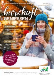 Magazin harzhaft genießen | Ausgabe Herbst/Winter 2019/2020