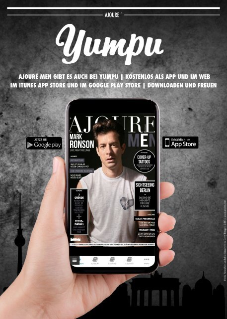 AJOURE´ Men Magazin September 2019