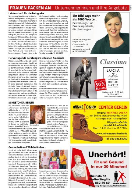 Gazette Schöneberg & Friedenau Januar 2016