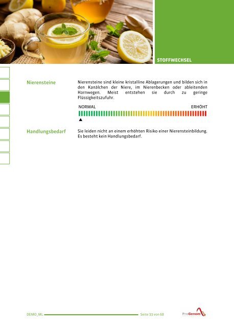 Metabolism DEMO DE