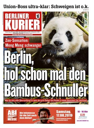 Berliner Kurier 15.08.2019