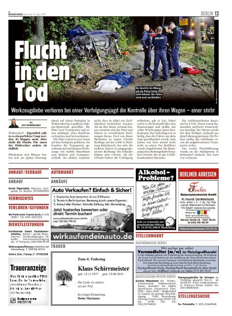 Berliner Kurier 15.08.2019