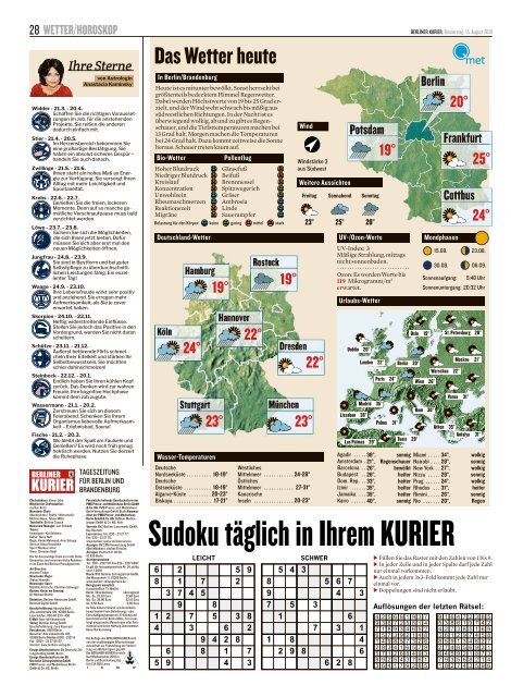 Berliner Kurier 15.08.2019