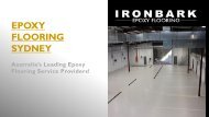 Epoxy Flooring Sydney - Ironbark Flooring