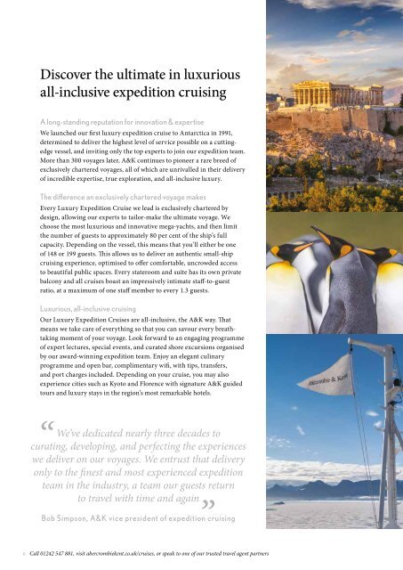 Luxury Expedition Cruising 2020-2021