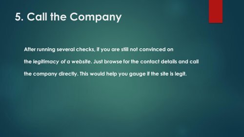 Complete Guide for How to Properly Find a Legit, Fake and Fraudulent Websites