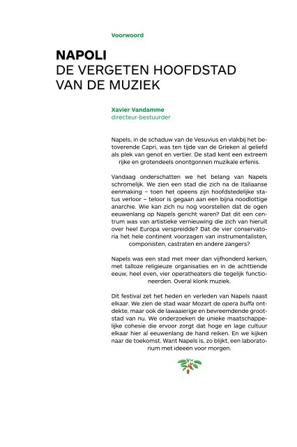 Brochure Festival Oude Muziek 2019 